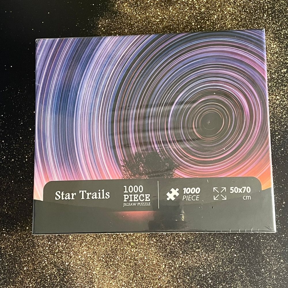 Star Trails 1000 Piece Jigsaw Puzzle. New factory sealed